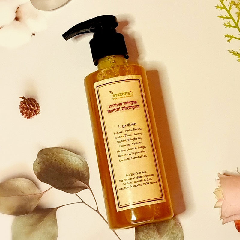 Krishna Bringha Herbal Shampoo