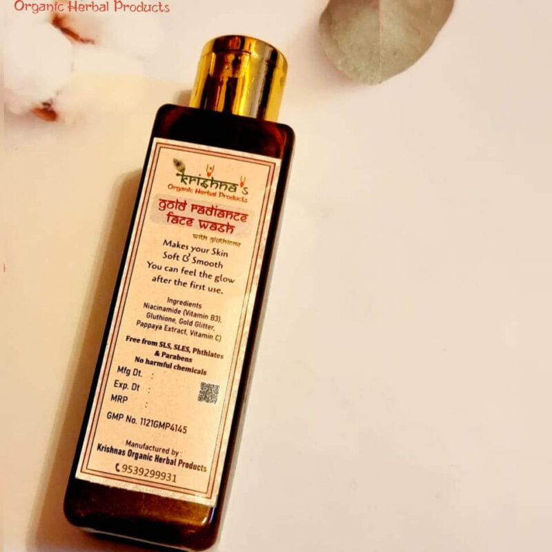 Gold Radiance Face Wash with Glutathione